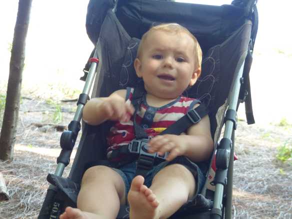 Auch Fabio war mit viel Eifer mit dabei